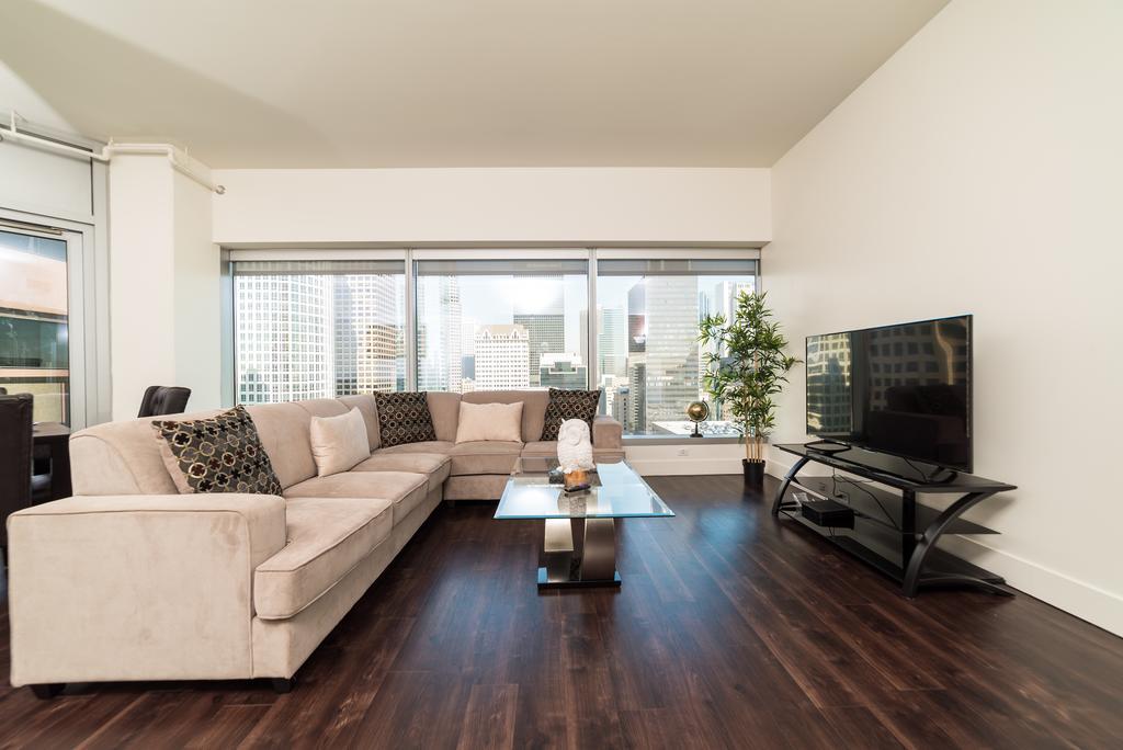 Luxurious Highrise 2B 2B Apartment Heart Of Downtown La Los Angeles Exterior foto